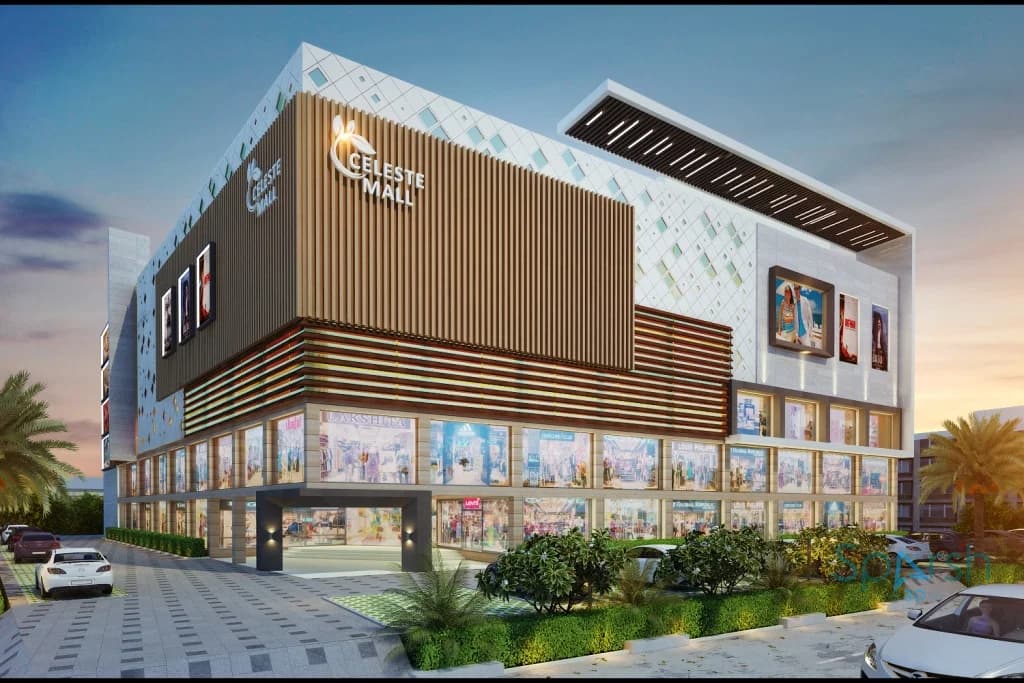 3D visualization of Celeste Mall by Sparsh 3D Lucknow