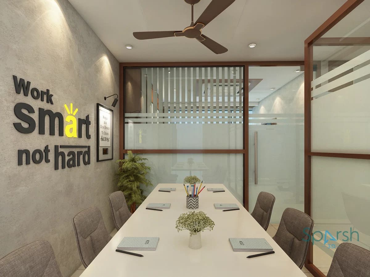 3D visualization of Conference Room by Sparsh 3D Lucknow
