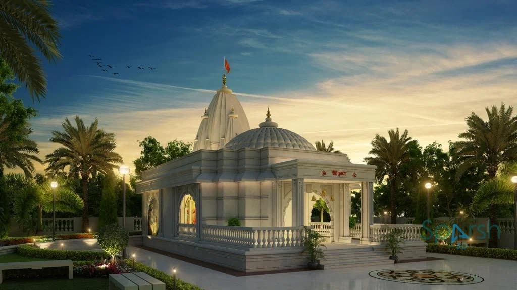3D visualization of Divine Temple by Sparsh 3D Lucknow