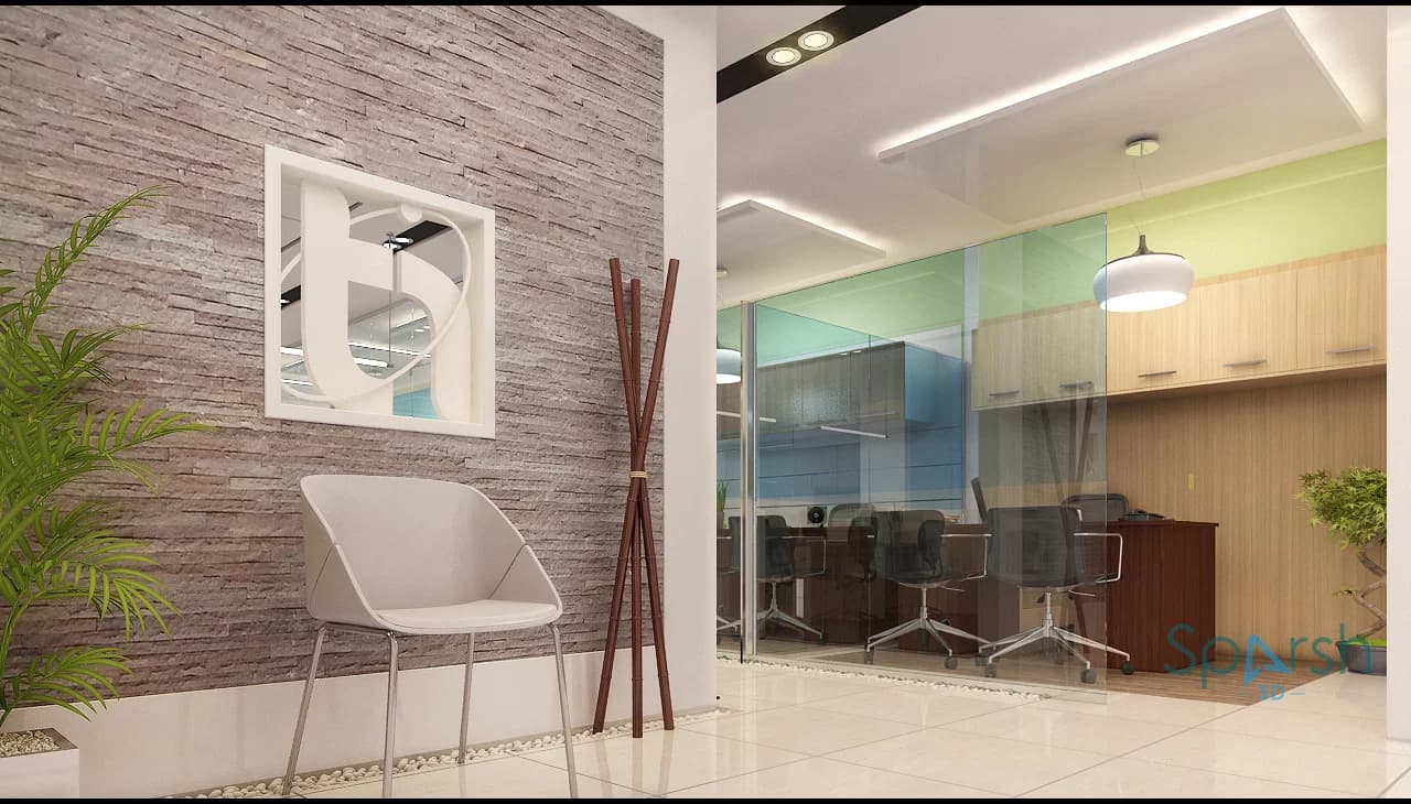 3D visualization of Cabin & Entry Wall by Sparsh 3D Lucknow