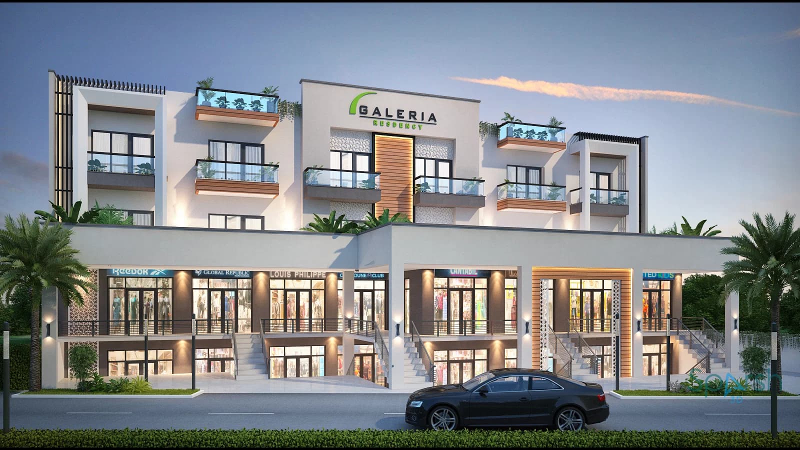 3D visualization of Galleria by Sparsh 3D Lucknow