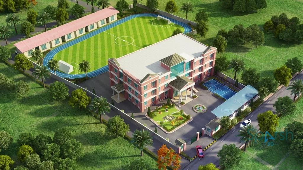 3D visualization of Millenium by Sparsh 3D Lucknow