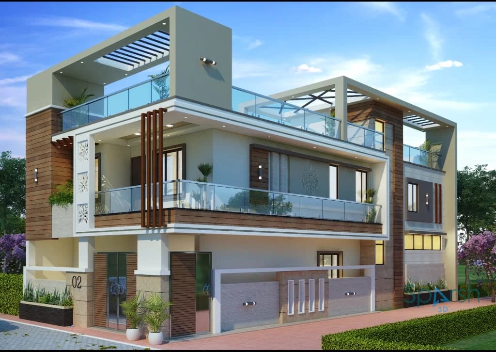 3D visualization of Omaxe City by Sparsh 3D Lucknow