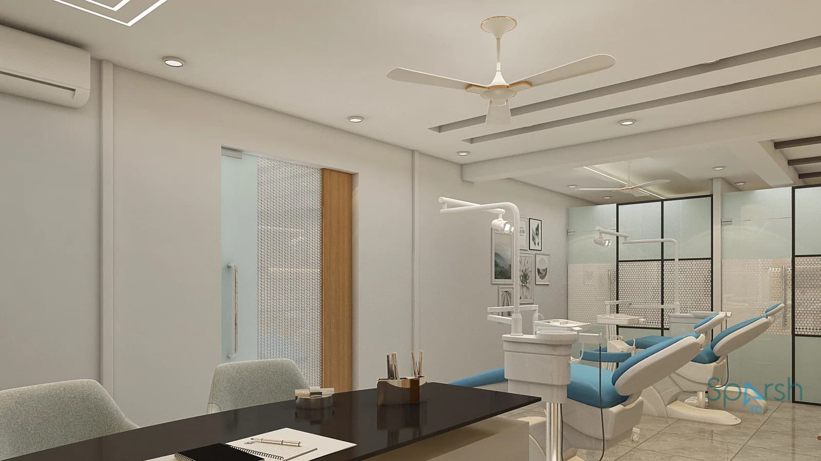 3D visualization of Procedure Room by Sparsh 3D Lucknow