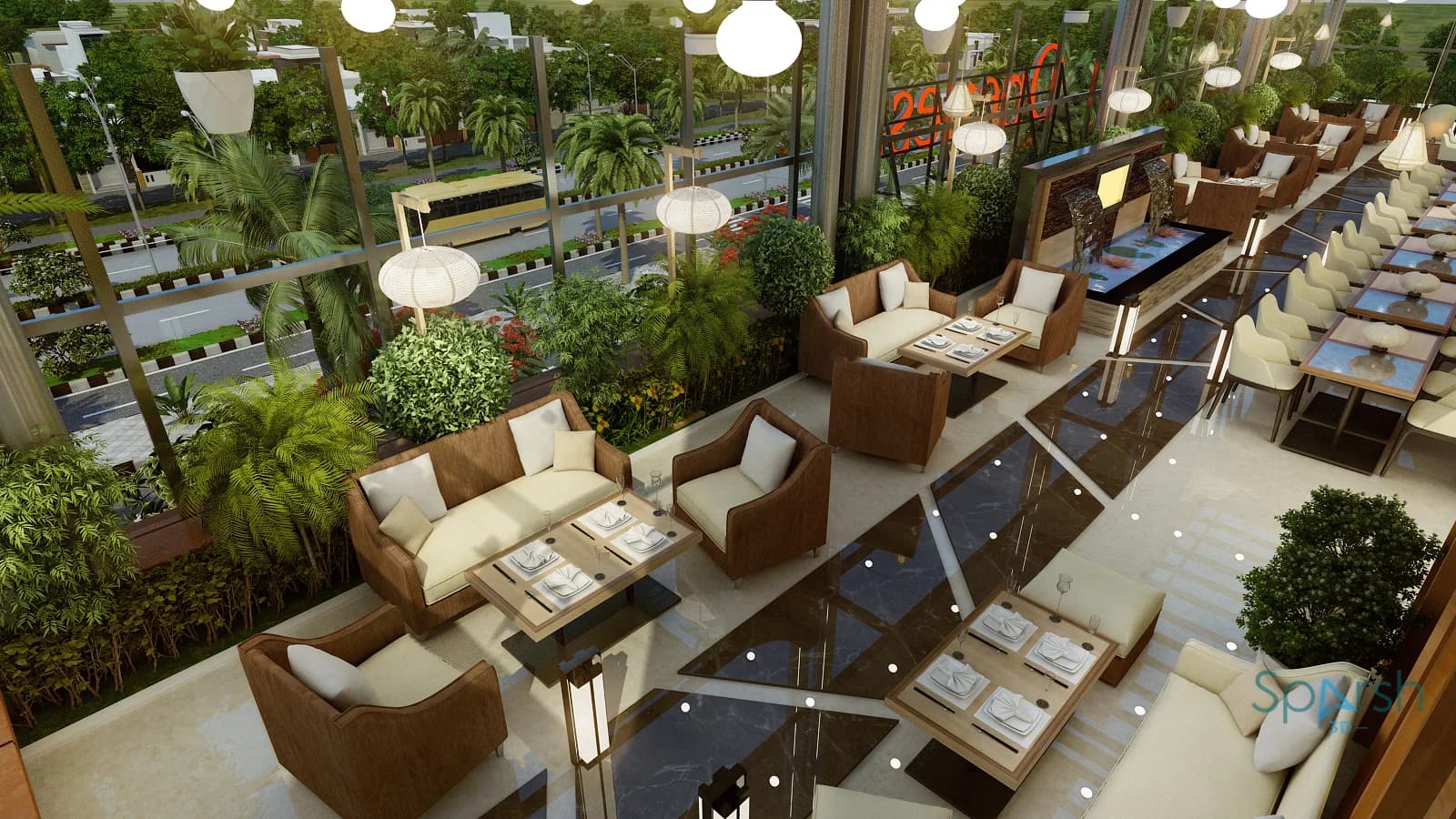 3D visualization of Terrace Sitting Angle by Sparsh 3D Lucknow