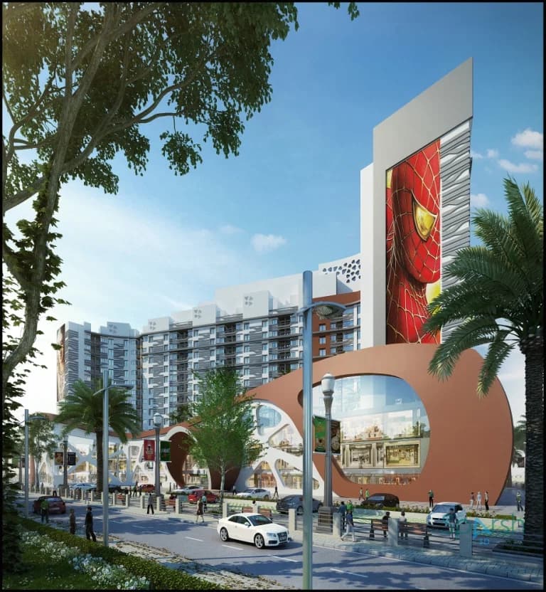 3D visualization of Wealth Mantra Mall by Sparsh 3D Lucknow